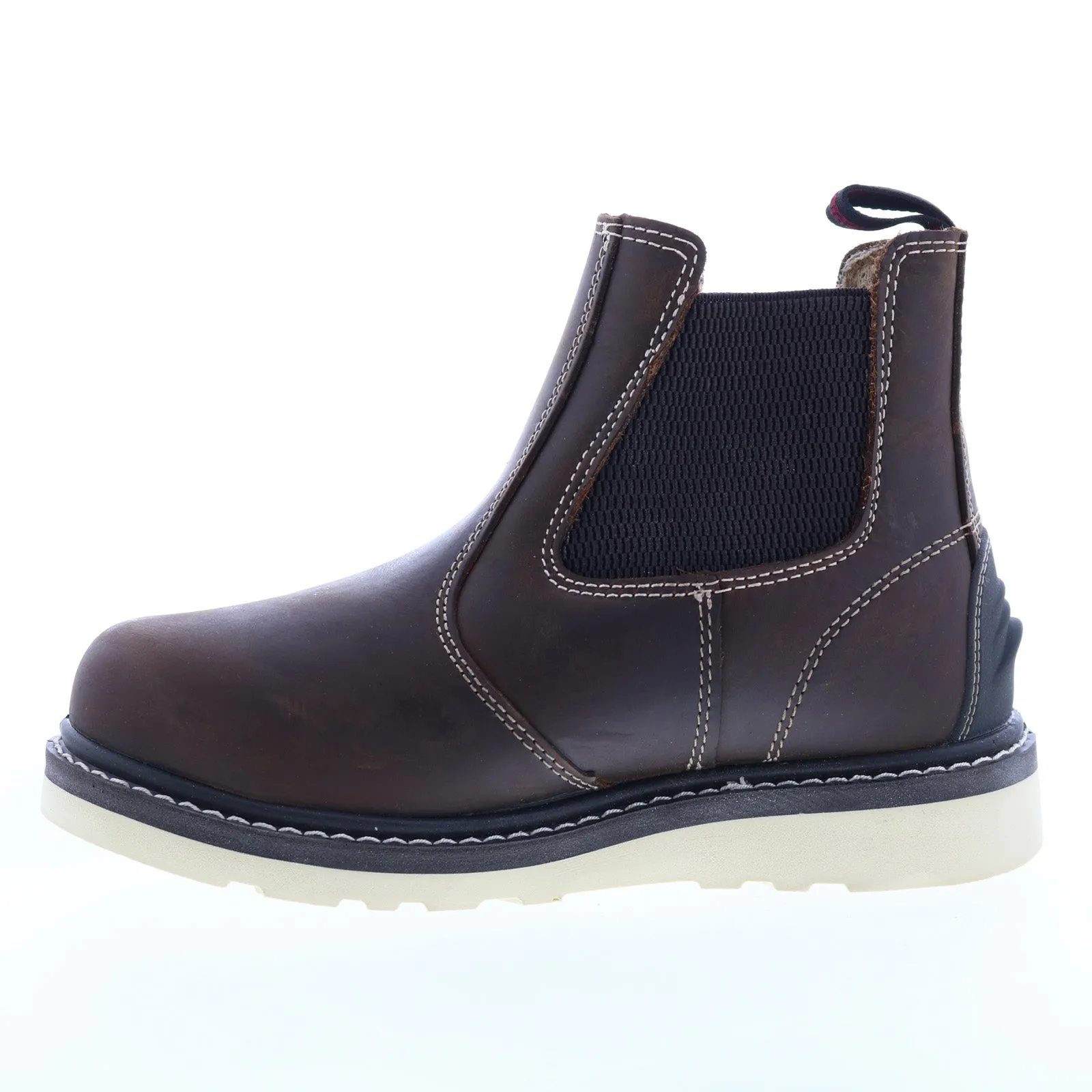 Avenger Wedge Romeo Electrical Hazard WP A7651 Womens Brown Work Boots