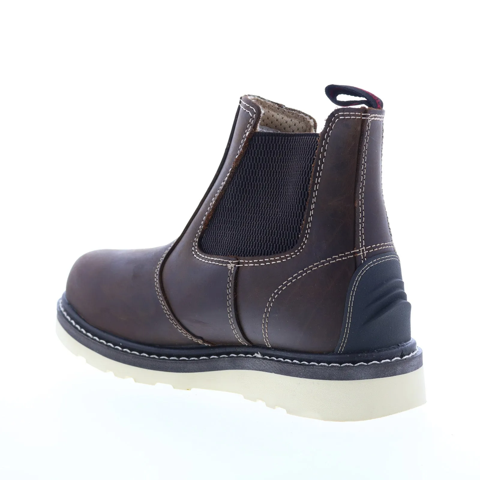 Avenger Wedge Romeo Electrical Hazard WP A7651 Womens Brown Work Boots