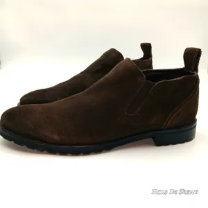 BACCO BUCCI Studio &quot;Meredith&quot; Dark Brown Suede Ankle Boots Size 13Mens MSRP $189