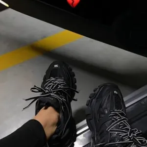 Balenciaga Women's Black Athletic Shoes