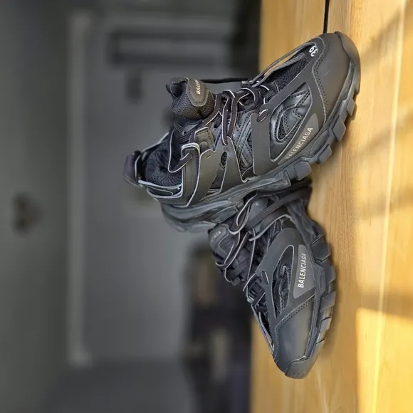 Balenciaga Women's Black Athletic Shoes