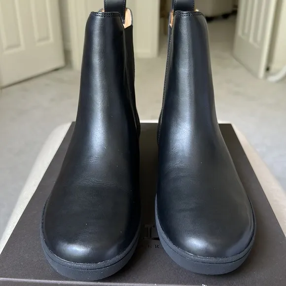 Bally Ananya Black Leather Ankle Boots