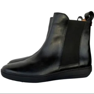 Bally Ananya Black Leather Ankle Boots