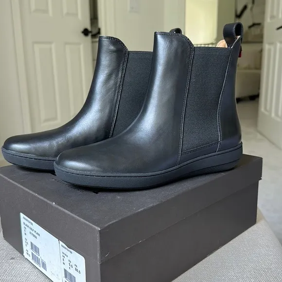 Bally Ananya Black Leather Ankle Boots