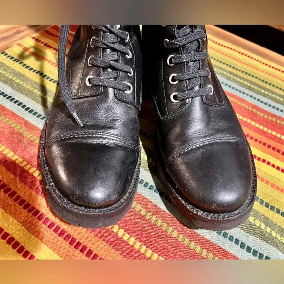 💥Barney’s New York black combat style 6 Ladies💥Preloved by me💥