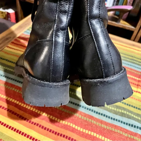 💥Barney’s New York black combat style 6 Ladies💥Preloved by me💥