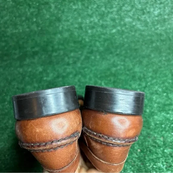 Bass Luddock Loafers Brown Leather Tassel Shoes Mens Size 11 D