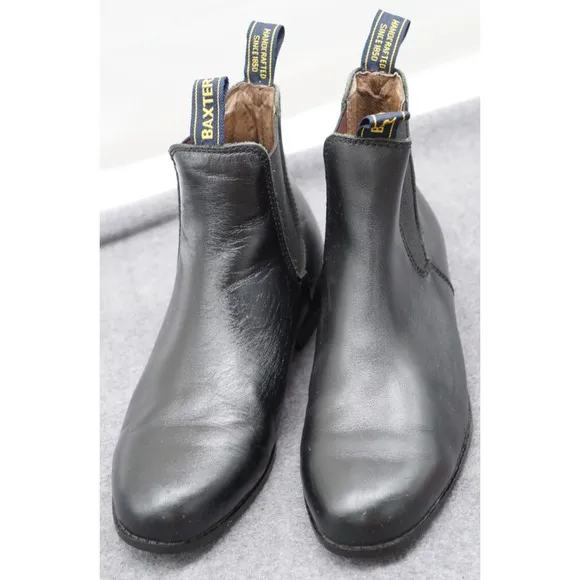 Baxter Men's Leather Chelsea Boots US 8.5
