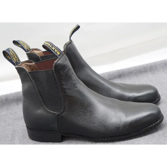 Baxter Men's Leather Chelsea Boots US 8.5