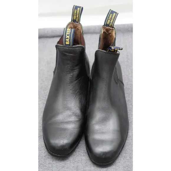 Baxter Men's Leather Chelsea Boots US 8.5