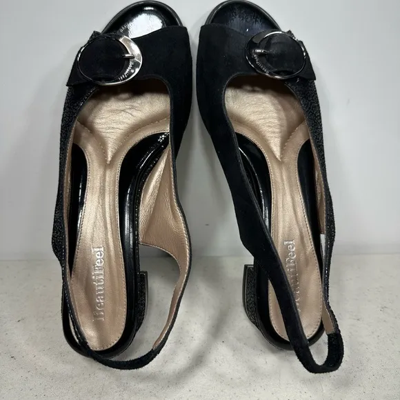 BeautiFeel Nora 0465 Women's Sling Back Dress Shoes Size 38-7-7,5