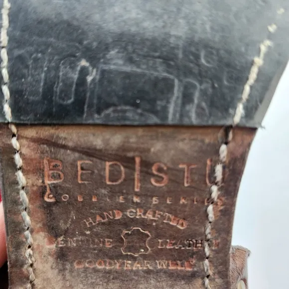 Bed Stu Brown Leather Cobbler Boots