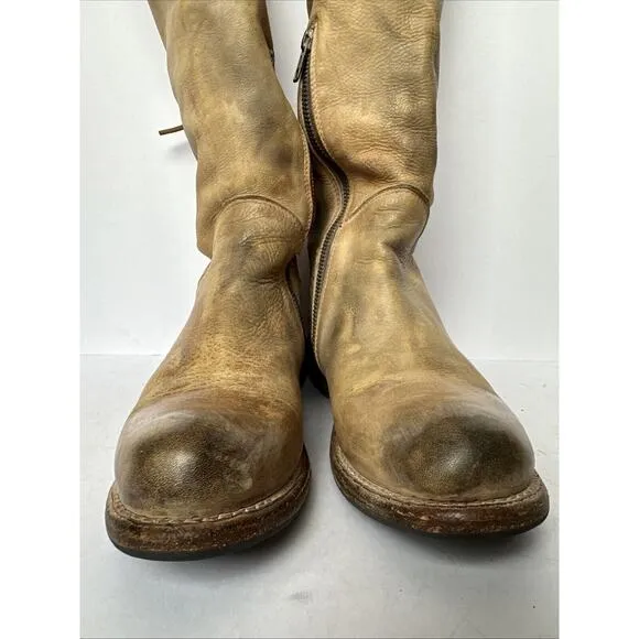 Bed Stu Leather Knee-high Riding Boots Size 6.5