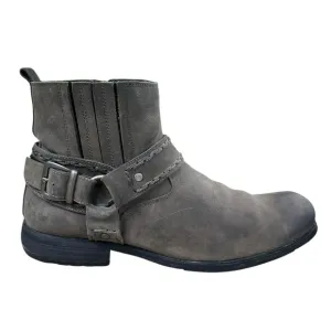 Bed Stu Men's 11 Innovator Leather Harness Biker Western Rugged Boots Distressed