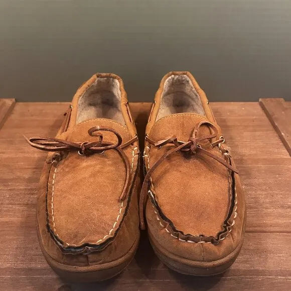 Ben Sherman Mens Matt Moc BNMS20012 Brown Suede Low Top Boat Shoes Loafers 10