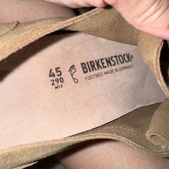 Birkenstock Brown Chukka Boots with Suede Finish. Size 45. NWT
