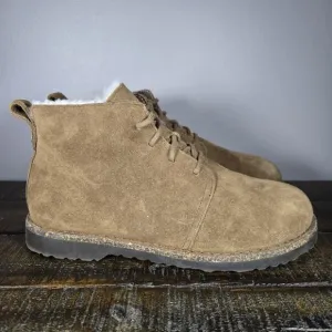 Birkenstock Uppsala Mid Womens 10 EU 41 Regular Shearling Pull On Boots Brown