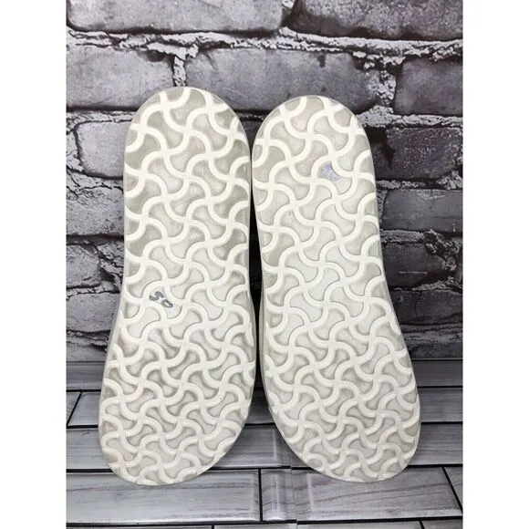 Birkenstock White Leather Oswego Slip On Loafers Shoes Women Sz 42EU/11M US