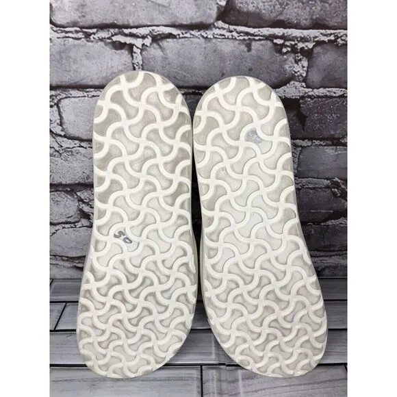 Birkenstock White Leather Oswego Slip On Loafers Shoes Women Sz 42EU/11M US