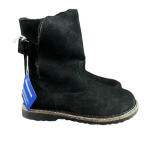 Birkenstock Women's Upsalla Shearling Black Boots Size 37 EU 6 US