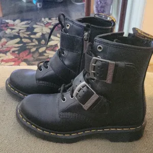Black Leather Boots. Not Kids