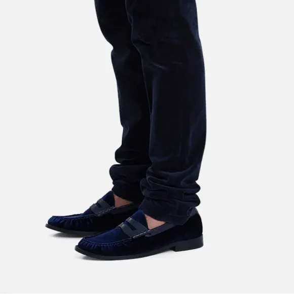 Blu Scarpa LA VELLUTO COLLEGENavy Velvet