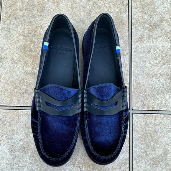 Blu Scarpa LA VELLUTO COLLEGENavy Velvet