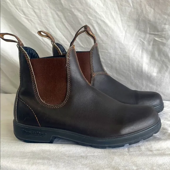 Blundstone #500 WOMEN'S ORIGINALS CHELSEA BOOTS - STOUT BROWN Size 9