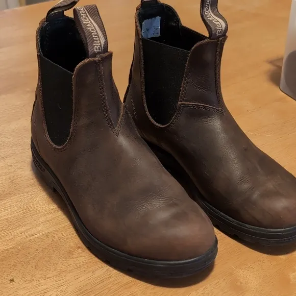 Blundstone Brown Chelsea Boots Durable Suede