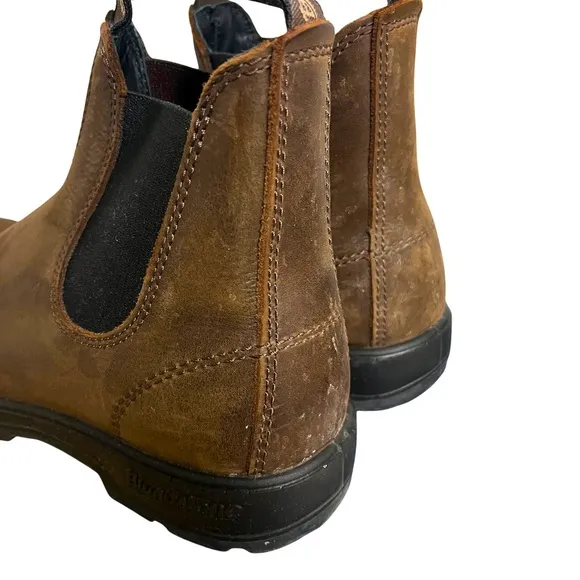 Blundstone Women's Chelsea Boots Antique Brown Size 8.5 US