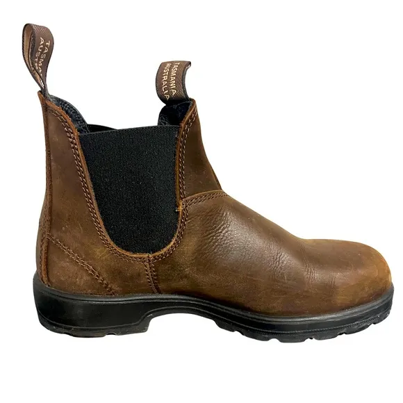 Blundstone Women's Chelsea Boots Antique Brown Size 8.5 US