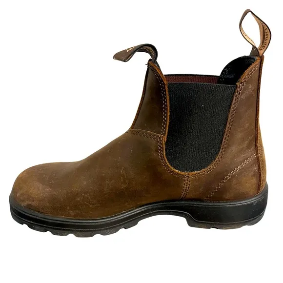 Blundstone Women's Chelsea Boots Antique Brown Size 8.5 US