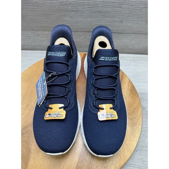 Bobs from Skechers 117500 Slip-Ins Comfort Sneaker Blue Women’s 8.5