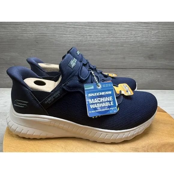 Bobs from Skechers 117500 Slip-Ins Comfort Sneaker Blue Women’s 8.5