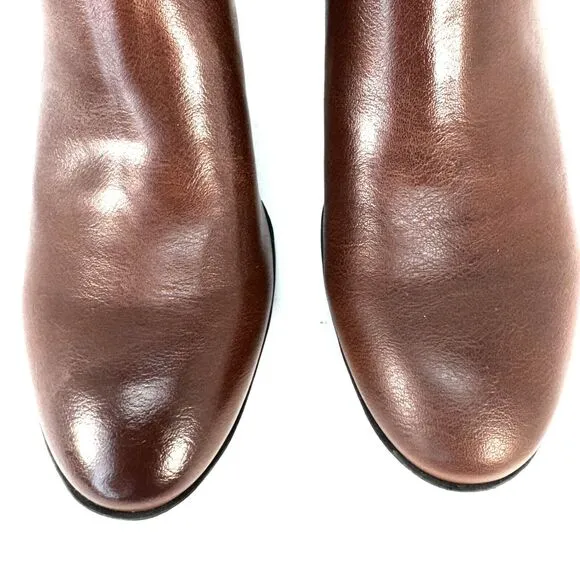 BOC Celosia Ankle Boots Vegan 9.5 Slip On 2” Heel Back Zippers *NEW Without Box*