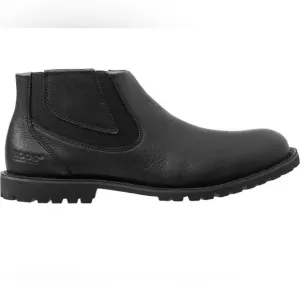 Bogs Johnny Chelsea’s boots leather black SZ 10.5 NWOT No box
