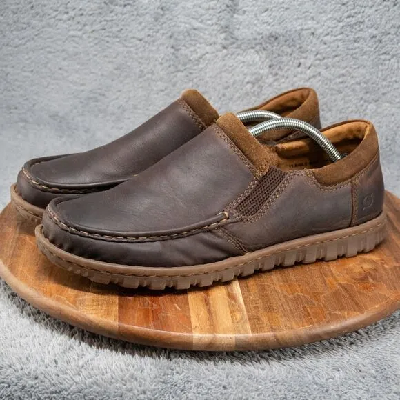 Born Gudmund Loafers, Brown Leather, Men's 11.5 M