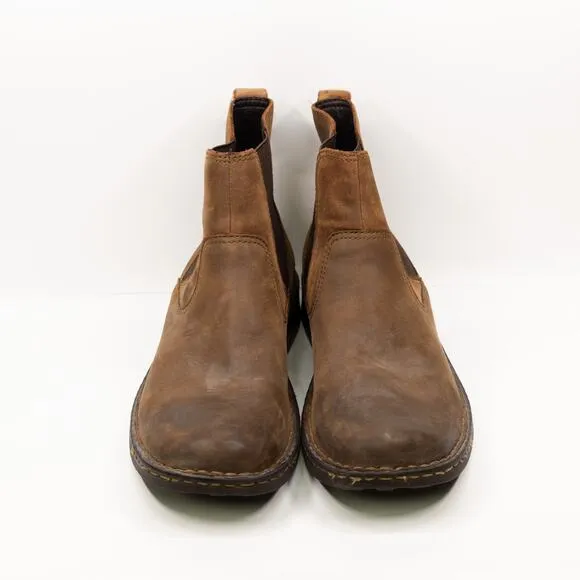 BORN Hemlock Chelsea Boots Rugged Leather Nubuck Grand Canyon Brown Mens Sz 13