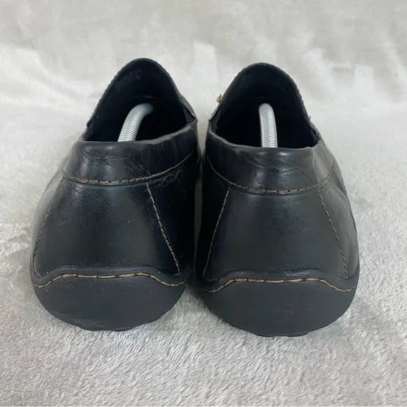 Born Thaton Mens Loafer Dress Casual Shoes Size 14 M Dark Brown Leather