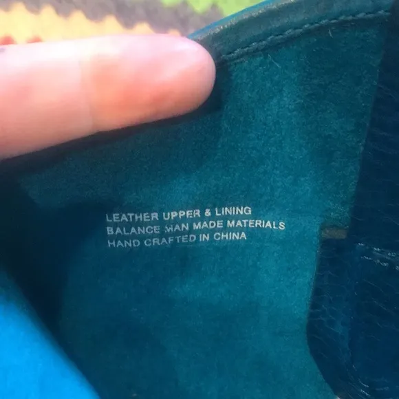 Born Turquoise Leather Cowboy Boots