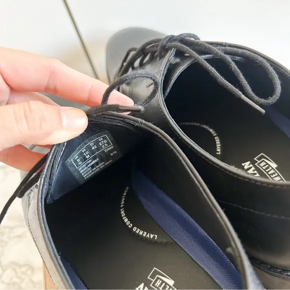 Bostonian Men's Nantasket Fly Oxford Black Dress Shoes ✨ Sz 10