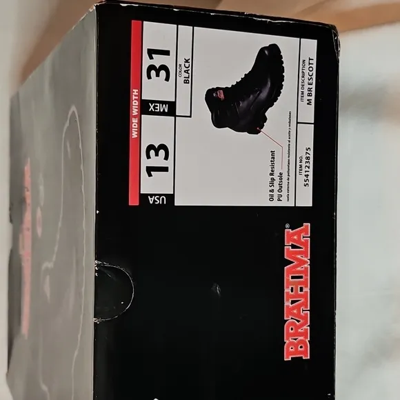 Brahma Men's Escott Boots  NIB