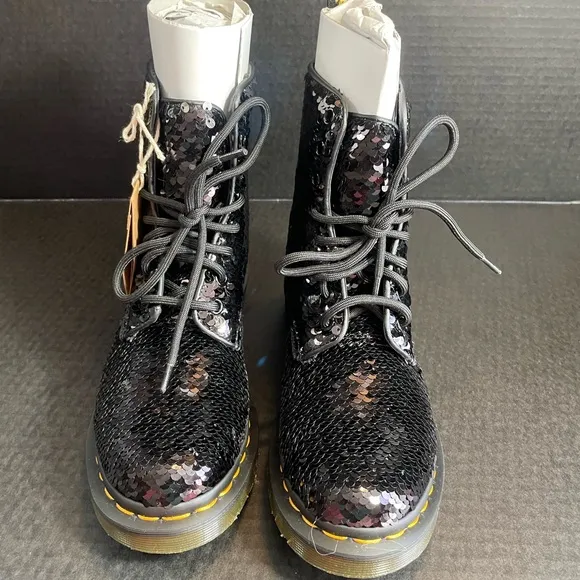 Brand New Shiftable Sequins Dr Martens 3 UK, 5 US