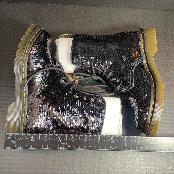 Brand New Shiftable Sequins Dr Martens 3 UK, 5 US