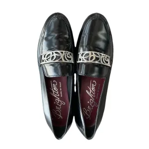Brighton Island Leather Loafers in Black Size 8.5 Made in Italy