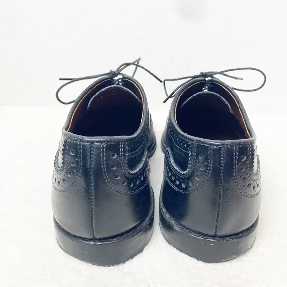 Brooks Brothers black leather Oxford dress shoes size 9
