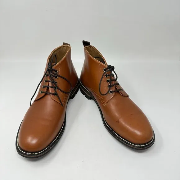 Brooks Brothers Chukka Boots Leather brown shoes Men's size 9D