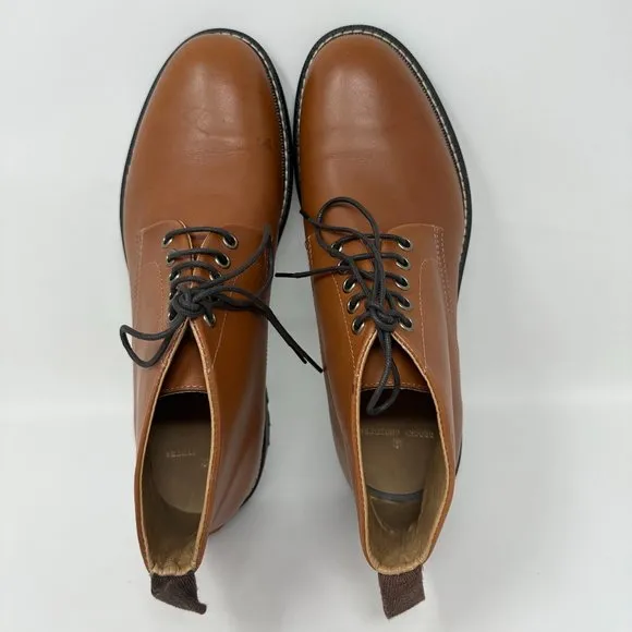 Brooks Brothers Chukka Boots Leather brown shoes Men's size 9D