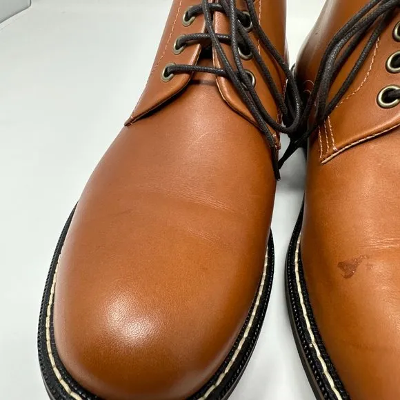 Brooks Brothers Chukka Boots Leather brown shoes Men's size 9D