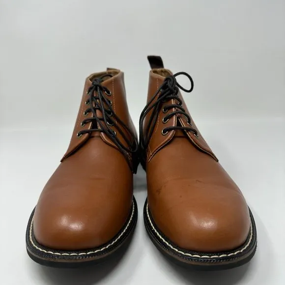 Brooks Brothers Chukka Boots Leather brown shoes Men's size 9D